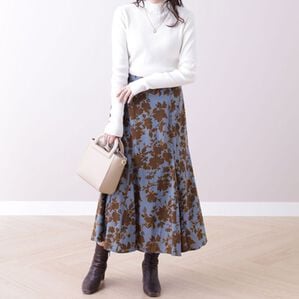 BELLUNA（ベルーナ）の「もちもちタートルネックニットプルオーバー（ニット・セーター）」｜詳細画像