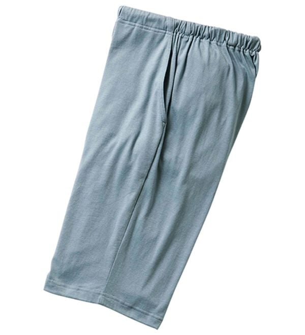 「コスパ良好！パンツ（メンズルームウェア）」｜ライトブルー ハーフパンツ