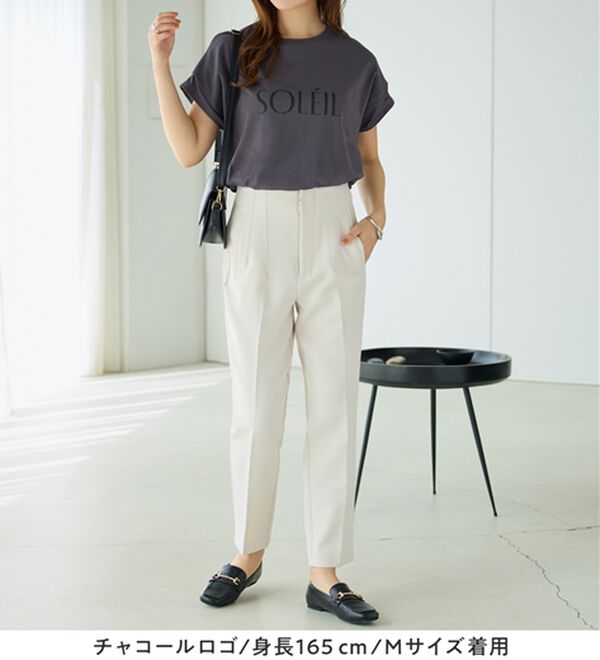 Viola e Viola（ヴィオラ エ ヴィオラ）の「脱普通！すっきり見え大人の上品Ｔシャツ（Tシャツ）」｜詳細画像