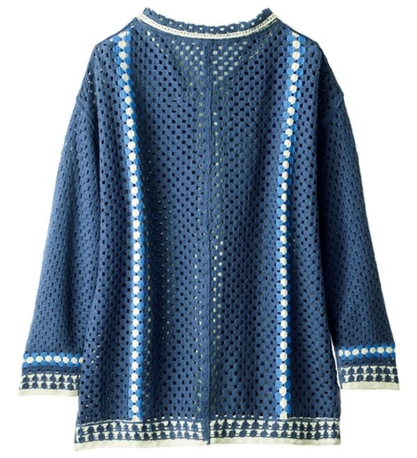 ルフラン（ルフラン）の「かぎ編み調ニットジャケット＜ミリート＞（その他ジャケット）」｜詳細画像