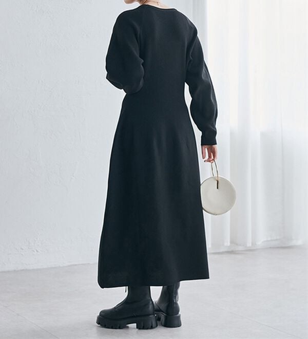 マルニ　コクーンシルエット　ワンピース BT133 コクーンシルエットワンピース | パターンの通販サイト