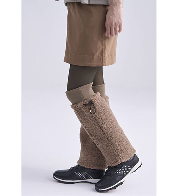 BELLUNA（ベルーナ）の「あったかボアレッグウォーマー（スポーツウェア）」｜詳細画像