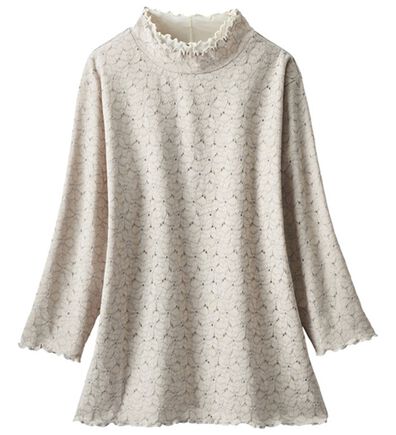 LAVIENNE（ラヴィエンヌ）の「メロウが素敵な総レースプルオーバー（肌着・インナーウェア）」