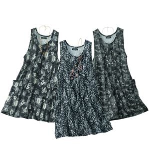 ルフラン（ルフラン）の「【３色組】＜ＳＶ＞上品モノトーンチュニック（エプロン）」｜詳細画像