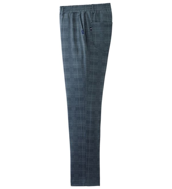 「そのままお出かけ接触冷感ジャージパンツ（メンズルームウェア）」｜ネイビー