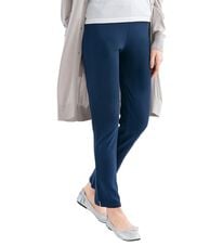 LAVIENNE（ラヴィエンヌ）の「綿１００％着回し自在パンツ（クロップドパンツ）」