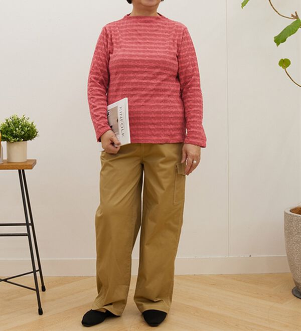 ルフラン（ルフラン）の「ジャカード柄プルオーバー（カットソー）」｜詳細画像