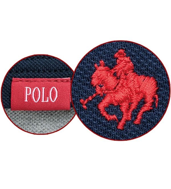 ルフラン（ルフラン）の「【２色組】【ＰＯＬＯ　ＢＣＳ】汗じみ対策ポロチュニック（チュニック）」｜詳細画像