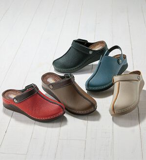 BELLUNA（ベルーナ）の「やわらかレザー調２ＷＡＹミュール（サンダル・ミュール）」｜詳細画像