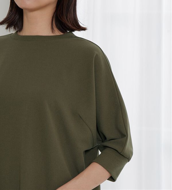 BELLUNA（ベルーナ）の「リブ切替ドルマンデザインプルオーバー（カットソー）」｜詳細画像