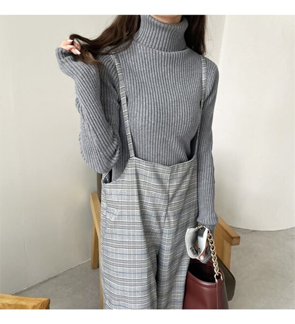 GeeRA（ジーラ）の「サロペットワイドパンツ（オールインワン）」｜詳細画像