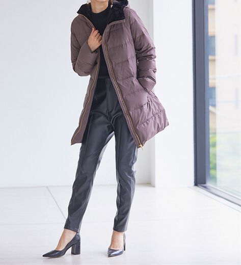 ダウンコート ファー付き　匿名配送　送料込み