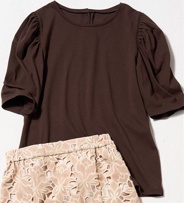 RANAN（ラナン）の「機能付！パワーショルダープルオーバー（カットソー）」｜詳細画像