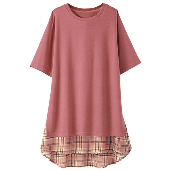 familiar チェック柄チュニック 現行品 80サイズ 125634 楽天市場】大きいサイズ レディース チュニック チェック柄