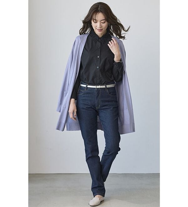 BELLUNA（ベルーナ）の「シャツコーデを更新！衿レースブラウス（ブラウス）」｜詳細画像