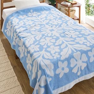 「今治産ハワイアン柄ワイドサイズタオルケット（肌掛布団・タオルケット）」｜詳細画像