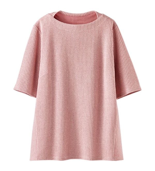 BELLUNA（ベルーナ）の「テンセル（ＴＭ）繊維混ストレッチプルオーバー（カットソー）」｜詳細画像