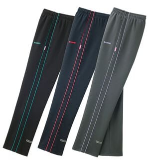 ルフラン（ルフラン）の「【３本組】［Ｋ・ＳＷＩＳＳ］美脚仕様のお出かけジャージパンツ（その他パンツ）」｜3本組