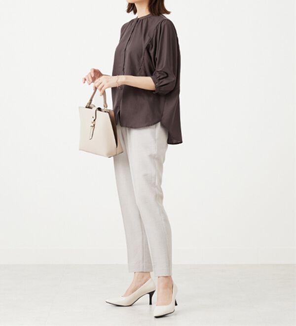 BELLUNA（ベルーナ）の「袖切替ドルマンデザインブラウス（ブラウス）」｜詳細画像