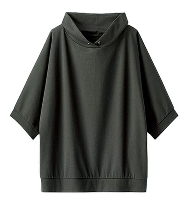 BELLUNA（ベルーナ）の「フード風衿デザインプルオーバー（カットソー）」｜詳細画像