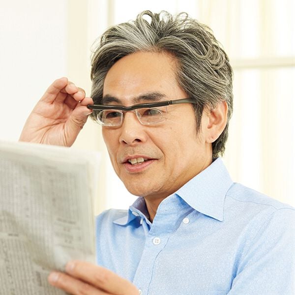 「【動画あり】度数が調節できるメガネ　プレスビー　ドゥ―ライフワン　老眼鏡　シニアグラス　近視　遠視（その他メンズファッション小物）」｜詳細画像