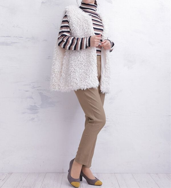 A HAPPY MARILYN（アハッピーマリリン）の「【Ｍ～８Ｌ】楽ちん暖かスキニーパンツ（スリム・スキニーパンツ）」｜詳細画像