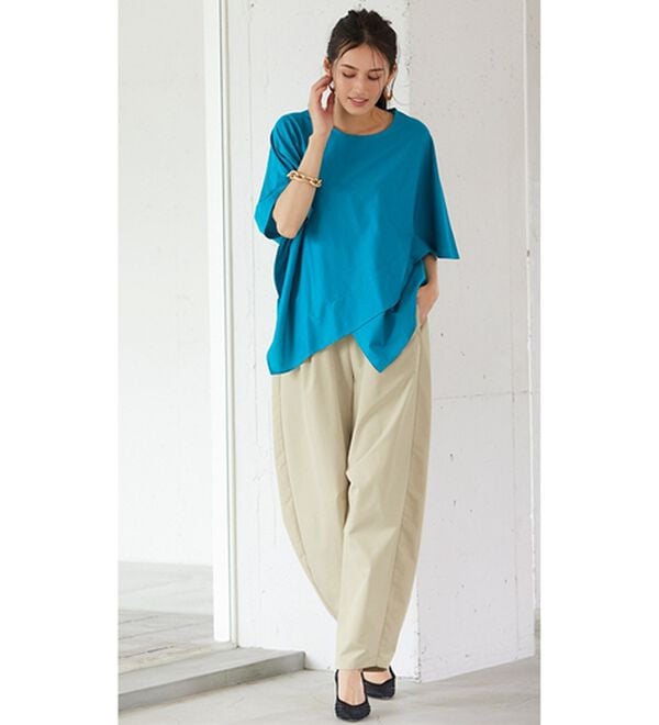 RANAN（ラナン）の「ひんやり！カーブパンツ（フルレングスパンツ）」｜詳細画像