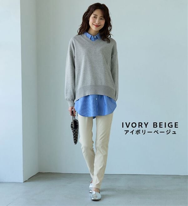 BELLUNA（ベルーナ）の「美ストレッチ素材レギンスパンツ【Ｐｒｉｍａ　Ｆｉｔ　Ｐａｎｔｓ】（スパッツ・レギンス）」｜詳細画像