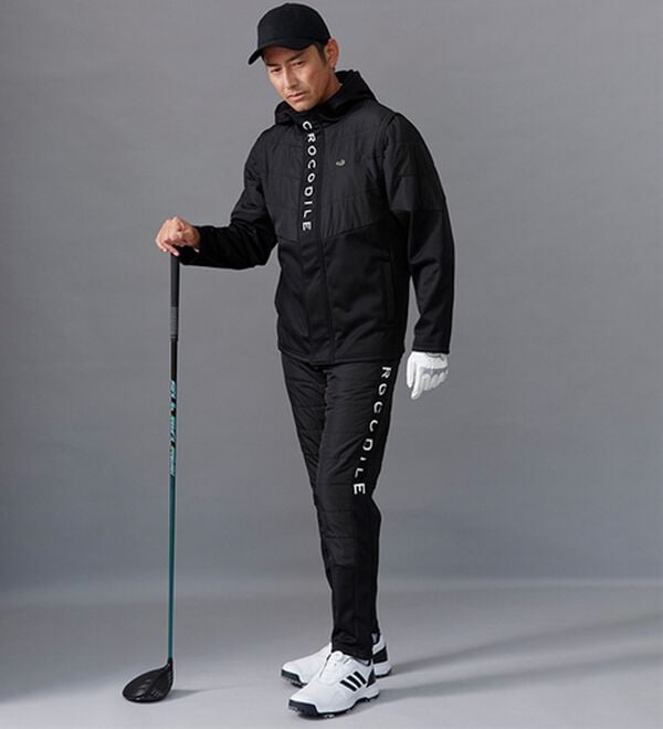 「＜クロコダイル＞アクティブヒート防風ストレッチスーツ（メンズスポーツウェア（トップス））」｜詳細画像