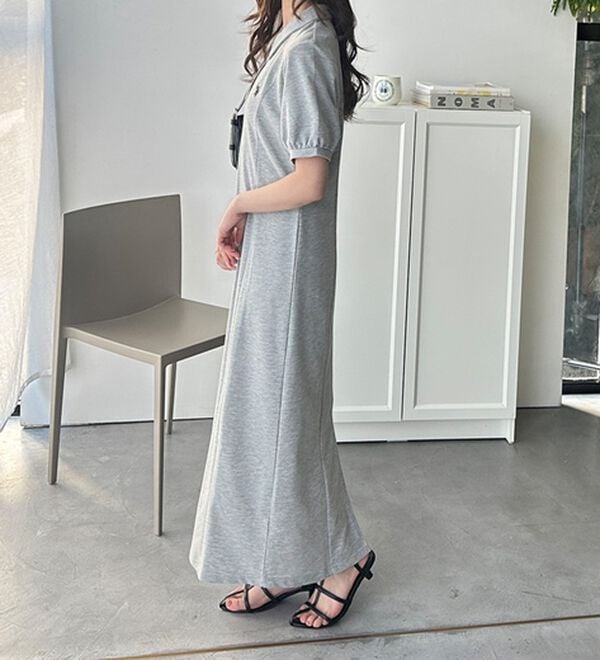 GeeRA（ジーラ）の「【Ｕ．Ｓ．ＰＯＬＯＡＳＳＮ】ポロ衿ワンピ―ス（その他ワンピース）」｜詳細画像