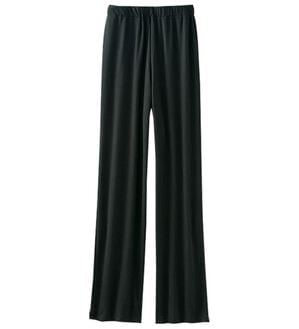 「ラフばきルームパンツ（フルレングスパンツ）」｜ブラック