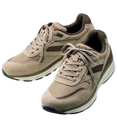 BELLUNA（ベルーナ）の「アサヒメディカルウォーク牛革ベロア靴（スニーカー）」