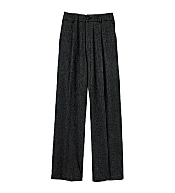 RANAN（ラナン）の「静電気防止・抗菌防臭！キレイ見えにこだわったワイドパンツ（フルレングスパンツ）」｜詳細画像