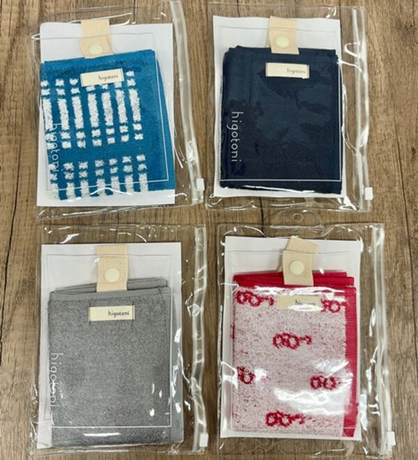 「身に付けてすぐ使える タオルハンカチ2枚（タオル）」｜詳細画像