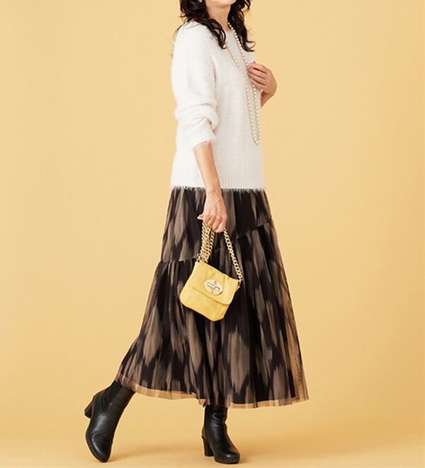 BELLUNA（ベルーナ）の「ふわふわシャギープルオーバー（ニット・セーター）」｜詳細画像