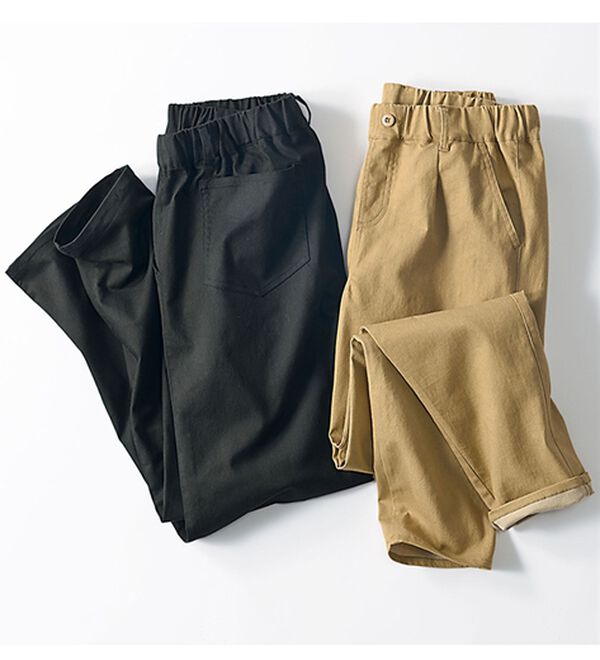 BELLUNA（ベルーナ）の「ノンストレス！万能ゆるパンツ（テーパードパンツ）」｜詳細画像