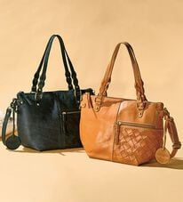ルフラン（ルフラン）の「＜ズッケロ＞２ＷＡＹレザートートバッグ（トートバッグ）」