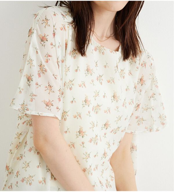 BELLUNA（ベルーナ）の「シフォン素材ドルマンデザインブラウス（ブラウス）」｜詳細画像