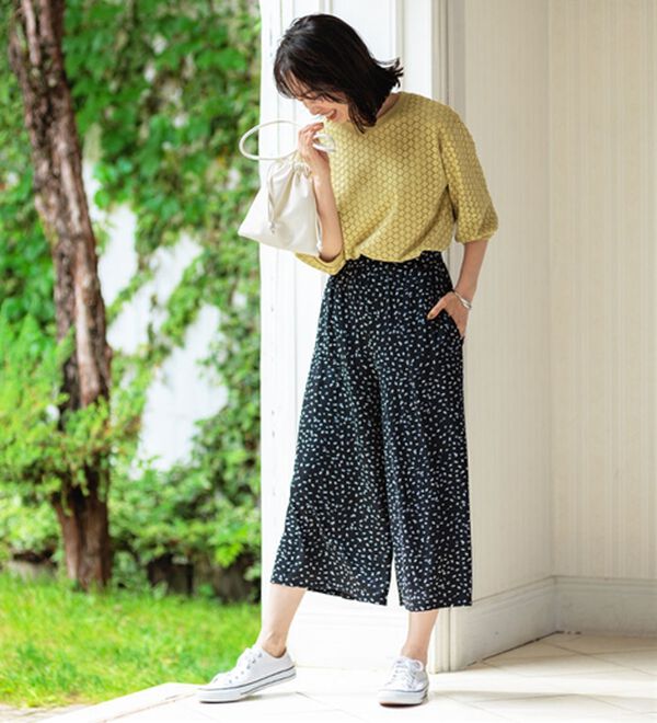 ガウチョパンツ、ワイドパンツ気持ち良き！