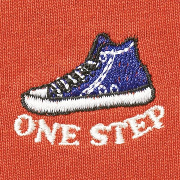 BELLUNA（ベルーナ）の「【４枚組】配色ステッチ刺しゅうＴシャツ（Tシャツ）」｜詳細画像