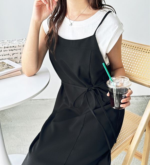 GeeRA（ジーラ）の「リネンライクロングキャミワンピース（その他ワンピース）」｜詳細画像