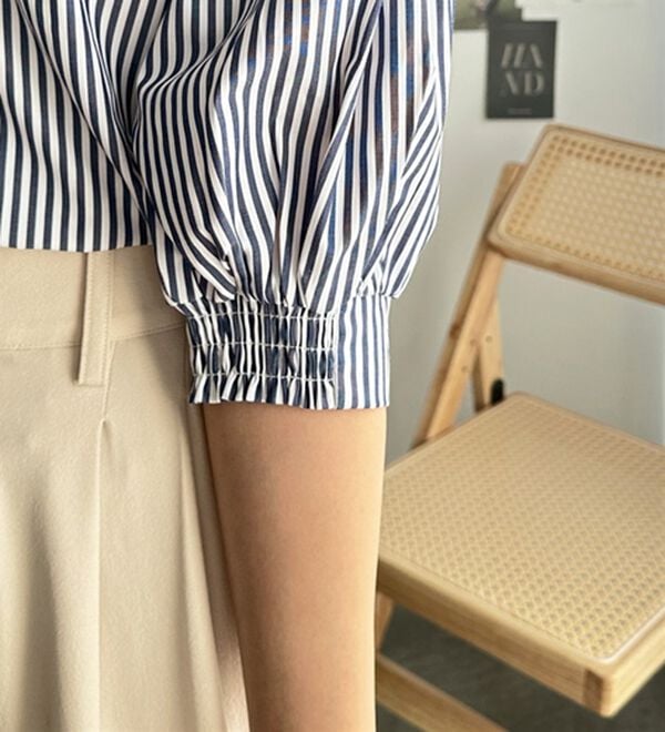 GeeRA（ジーラ）の「【Ｕ．Ｓ．　ＰＯＬＯ　ＡＳＳＮ．】ボリューム袖シャツブラウス（ブラウス）」｜詳細画像