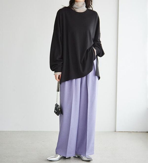 RANAN（ラナン）の「オーバーサイズスウェットＴ（カットソー）」｜詳細画像