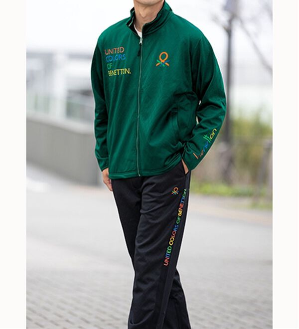 「＜ベネトン＞暖かウインドバリアパンツ（メンズフルレングスパンツ）」｜詳細画像