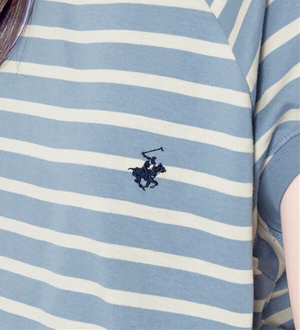 Viola e Viola（ヴィオラ エ ヴィオラ）の「【ビバリーヒルズポロクラブ】ワイドスリーブＴシャツ（Tシャツ）」｜詳細画像