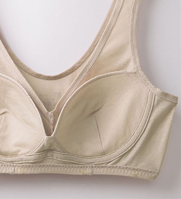 LAVIENNE（ラヴィエンヌ）の「＜ＢＶＤ＞表も裏も綿１００％　涼軽さらりブラ（ブラジャー）」｜詳細画像