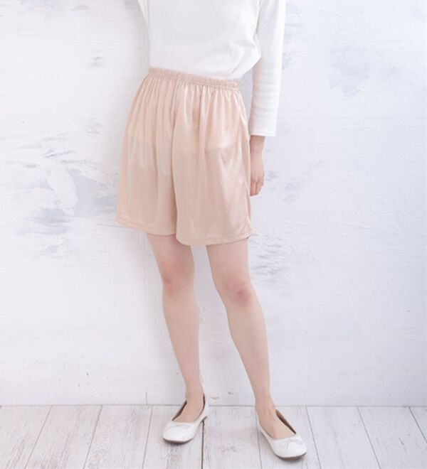 A HAPPY MARILYN（アハッピーマリリン）の「【Ｌ～８Ｌ】ペチパンツ・ペチスカート　選べるレングス（肌着・インナーウェア）」｜詳細画像