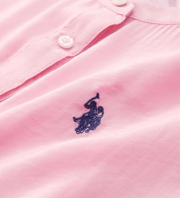 GeeRA（ジーラ）の「【Ｕ．Ｓ．　ＰＯＬＯ　ＡＳＳＮ．】バンドカラーシアーシャツ（シャツ）」｜詳細画像