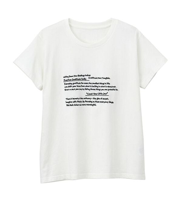 GeeRA（ジーラ）の「綿100％刺繍ロゴＴシャツ（Tシャツ）」｜詳細画像