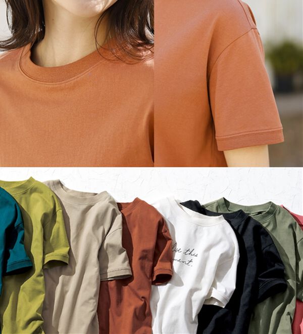 BELLUNA（ベルーナ）の「ヒンヤリ！綿１００％大人顔サマ見えＴシャツ（Tシャツ）」｜詳細画像